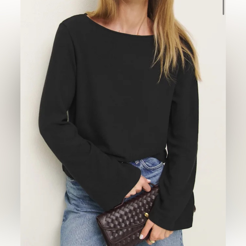 Reformation Eternity Knit Top Black - Size L